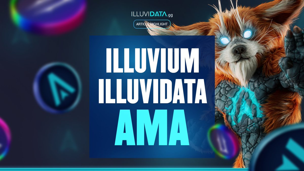 Illuvidata Article Highlight ⏰ Reeling in from all the announcements of Illuvium this week, we give you a recap of the recent Illuvium x Illuvidata partnership AMA. 💯 Check out how Illuvidata aims to help by being the gaming guide to @illuviumio below 👇