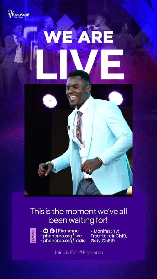 🛑 We are LIVE! 🌟 bit.ly/Phaneroo479 #Phaneroo | #LiveNow