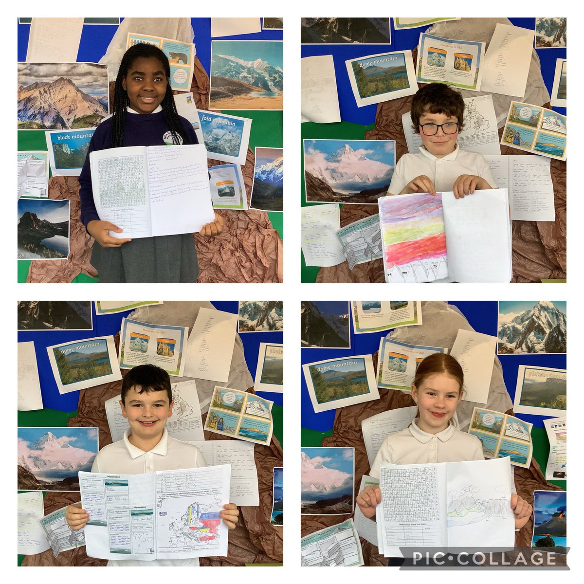 Year 5 have been working so hard and created their very own mountain booklets. They are very informative and worked incredibly hard on them. They are so awesome we are keeping hold of them longer!
