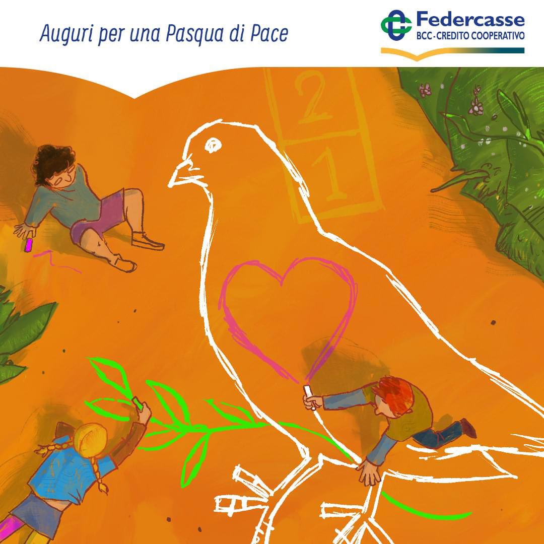 A tutti l’augurio di per una serena Pasqua di pace, di vera rinascita nel segno della solidarietà e del bene comune.