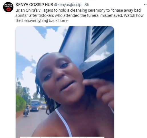 ItsNjue_1's tweet photo. This kind of content has COMPLETELY killed Twitter's credibility. The TL now looks like a gossip group or some kind of Tiktok. This is what has made some of us avoid Tiktok but it has followed us here.

WhyRiggyG  ||  Shaw  ||  #cheatingwife  ||   Mpesa https://t.co/76QUiYPiIG