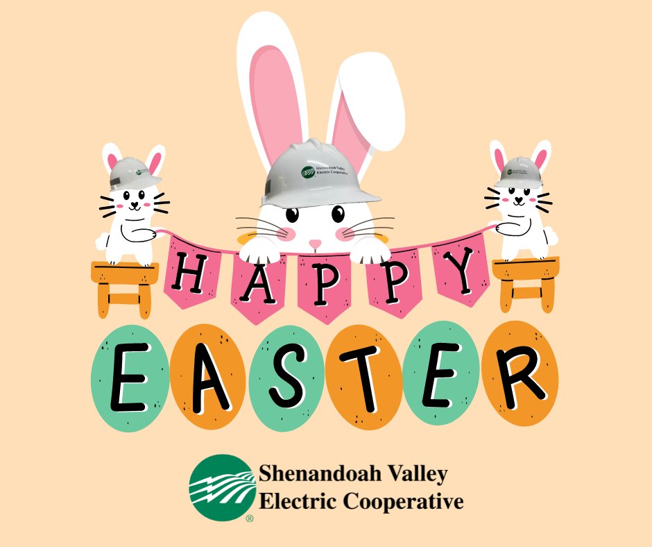 SVEC offices will be closed on Friday, March 29, in observance of Good Friday. We hope you have a safe and happy Easter! 🐰