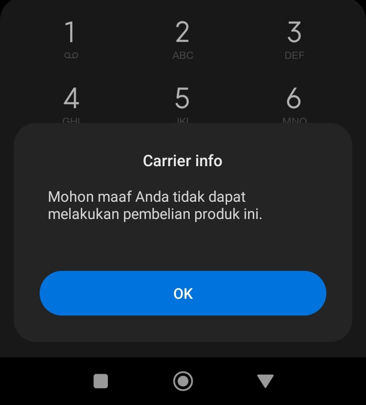 aksid421's tweet photo. Telkomsel kenapa dpt pesan gini terus ya tiap mau beli paket di *363# @Telkomsel https://t.co/YXPQNRysf9