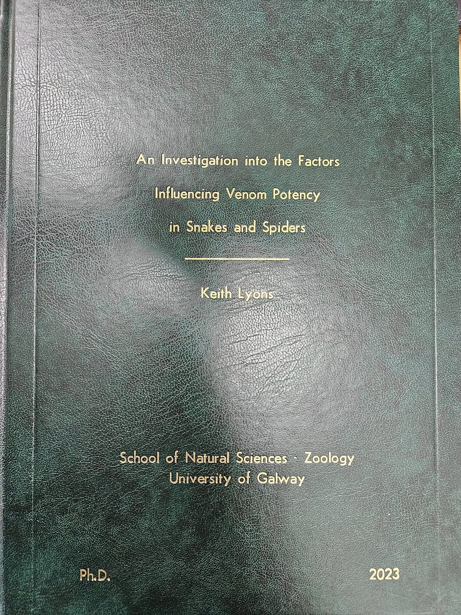 Michel Dugon (@michel_dugon) on Twitter photo Congratulations to <a href="/KeithLNotions/">Dr. Keith Lyons</a> for submitting his thesis! Fantastic work under the primary supervision of <a href="/healyke/">Kevin Healy</a> - I acted as co-supervisor. Keith has collaborated with the Venom Lab since its inception. Delighted to have seen you grow from undergrad student to Dr Lyons! Congratulations to <a href="/KeithLNotions/">Dr. Keith Lyons</a> for submitting his thesis! Fantastic work under the primary supervision of <a href="/healyke/">Kevin Healy</a> - I acted as co-supervisor. Keith has collaborated with the Venom Lab since its inception. Delighted to have seen you grow from undergrad student to Dr Lyons!