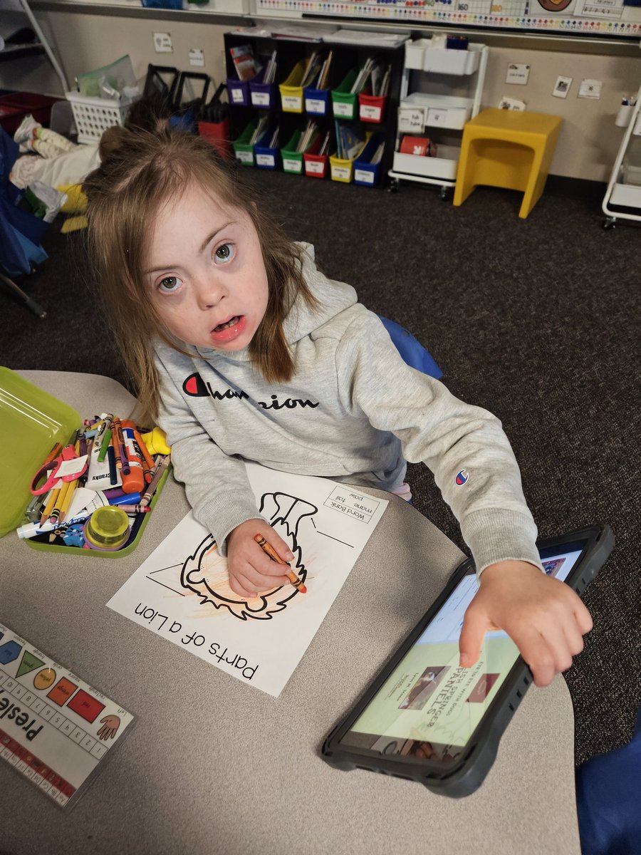 MaryBethBajikar's tweet image. Kindergarten is busy researching lions and using their note-taking sheets. I can&apos;t wait to hear what they learned! 
@DLE_Lions 
#justgoodteaching #livelaughloveleonetti #hearourroar