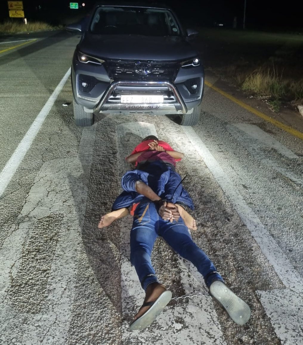 Two suspected carjackers arrested in Westenburg, Polokwane after being found in possession of a stolen car that was reported stolen in Bedfordview on Sunday, the car was destined to Malawi. Police say the suspects aged 33/36 are Malawian nationals who are in the country illegally