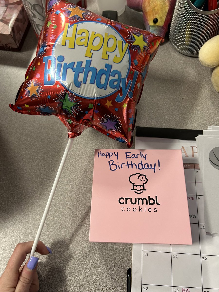 So thankful for the best 1st grade friends for my early birthday gift 🥹 Feeling the love this week! @Miss_Berger_ Couldn’t do it without my teacher bestie!! ❤️
