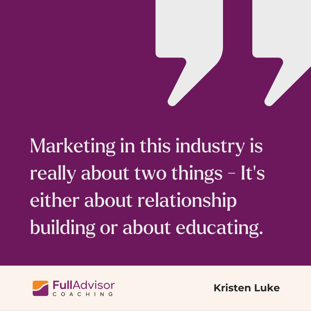 🔑 In financial marketing, focus on building relationships and educating clients. It's not just promotion, it's connection and enlightenment. → bit.ly/3VkyNLL  #RelationshipBuilding #ClientEducation #MarketingStrategy #KnowledgeSharing 🌐💡💼