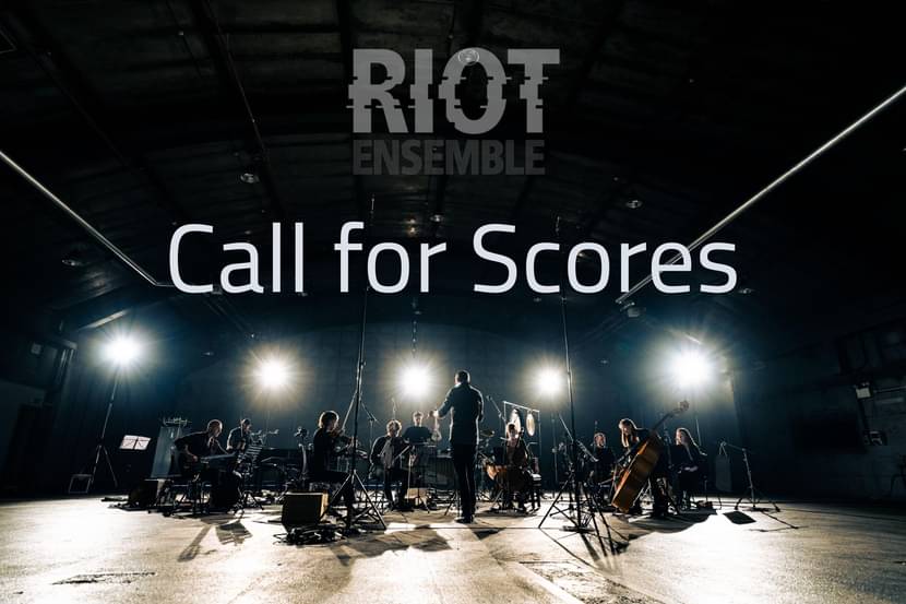 Composers 📣📣📣 Our 2024 Call for Scores is open! For more information and to apply, click here: riotensemble.com/cfs-2024 Deadline April 14th 🎶📯🍀 #callforscores #submityourmusic #composers #newmusic