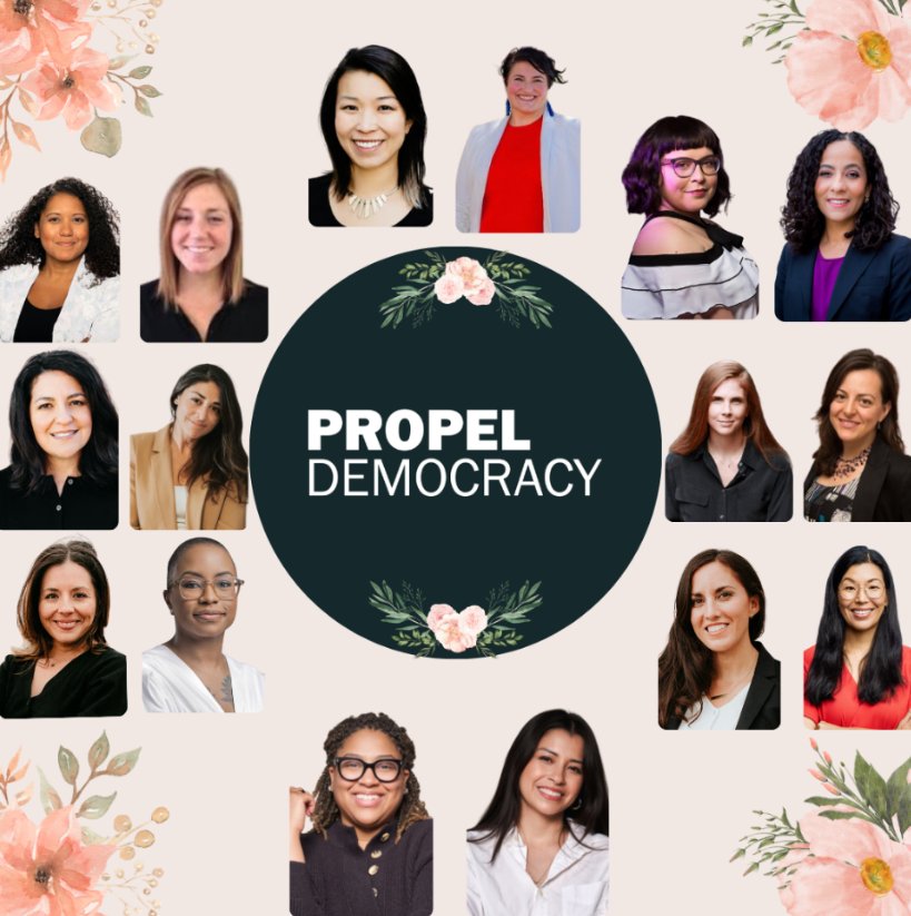 (2/4) From enabling communities of color to realize their full potential & impact to advocating for the youth agenda, establishing enduring state power & combating the dissemination of disinformation, these women are safeguarding our democracy and advocating for a hopeful future.