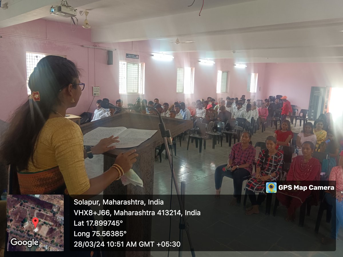 scienceangar's tweet photo. बाबुराव पाटील कला व विज्ञान महाविद्यालय,अनगर येथे सांस्कृतिक विभागाच्या वतीने बी.ए.व बी.एस्सी.भाग तीन मधील विद्यार्थ्यांचा निरोप समारंभ आयोजित करण्यात आला.या कार्यक्रमाच्या अध्यक्षस्थानी महाविद्यालयाचे प्राचार्य डाॅ.चंद्रकांत सुर्यवंशी हे होते. https://t.co/0uL1PHmgOl