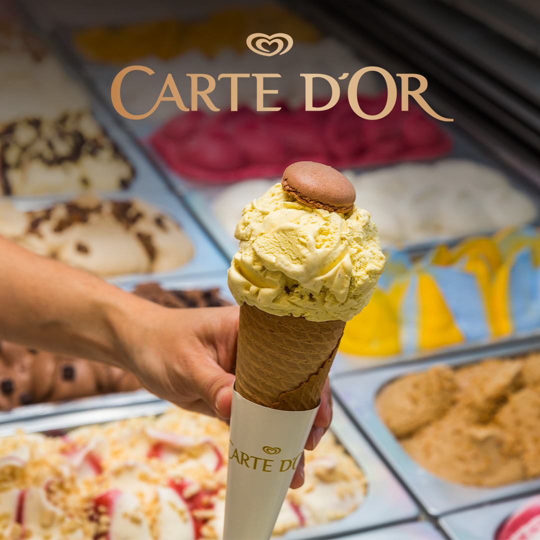 Get So Much M’Or with Carte D’Or Ice Cream 🍨🍦 Perfect on its own and a delicious partner to any dessert, explore our range of expertly crafted ice creams. Give your customers a truly indulgent moment this Easter. brake.co.uk/desserts/ice-c…