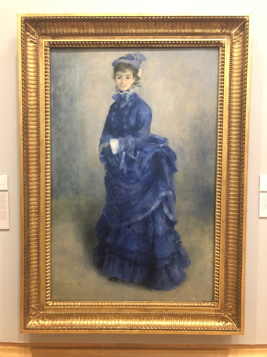 Spent a chunk of last year writing about Impressionism so can't wait to see #Paris1874 @MuseeOrsay in April - not least to see @MuseumCardiff’s ‘La Parisienne’ in her original context!