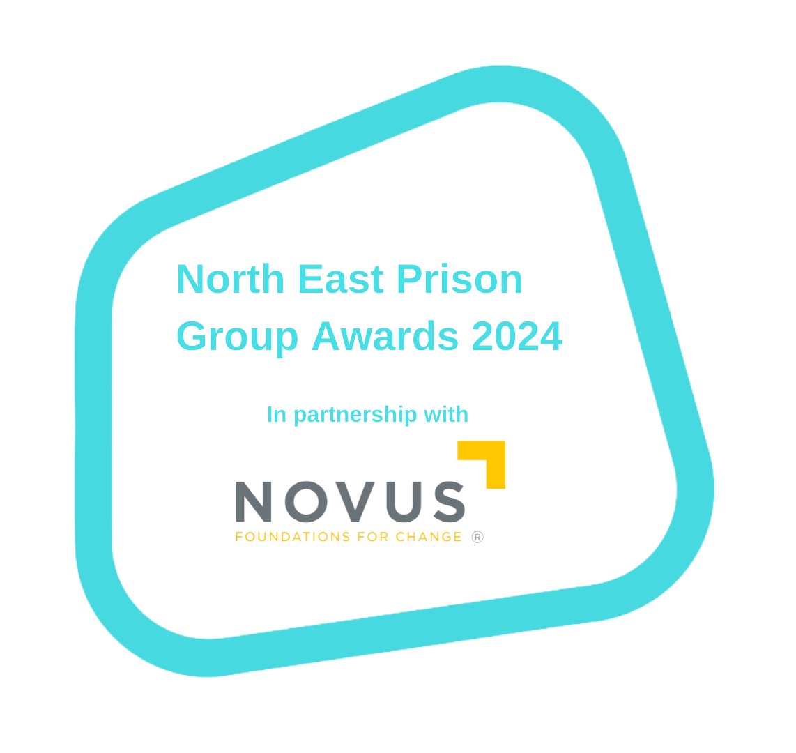 Good luck to everyone who has been nominated for an award at the North East Prison Group Awards tonight.

It's great to have partnered on this with HMPPS colleagues, and have 5 Novus categories that celebrate that great work happening in #prisoneducation in the North East.