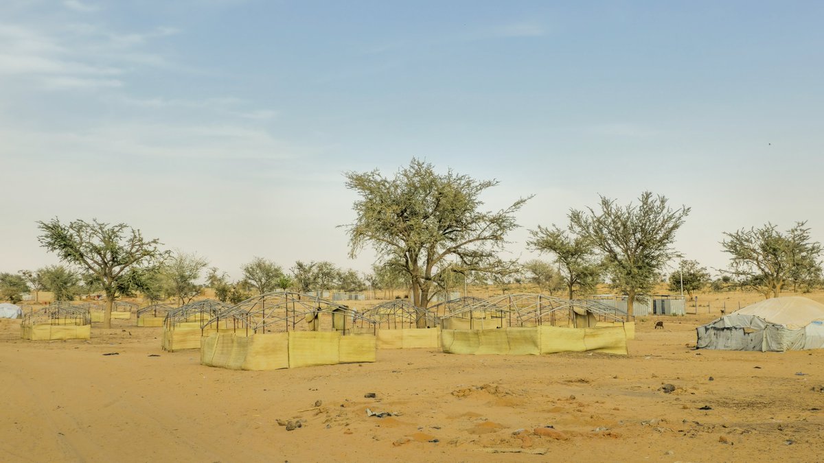 NRC_CWA's tweet photo. Additional shelters are under construction to welcome the rest of the fleeing people in the coming days. After this first phase of response, there is an urgent need to scale up funding to cover the support to livelihoods, food security, education and protection needs. https://t.co/9PfiwhT33S