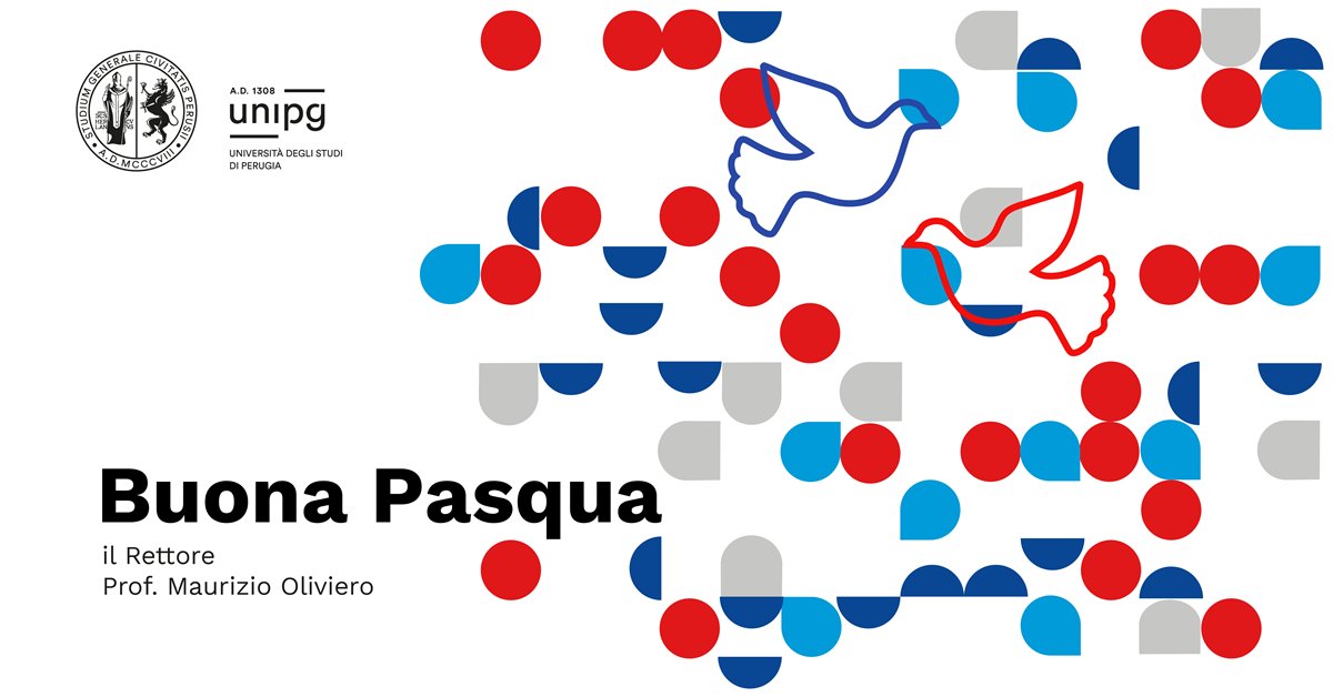 Gli auguri di 𝗣𝗮𝘀𝗾𝘂𝗮 del Magnifico Rettore dell'Università degli studi di #Perugia, prof. 𝗠𝗮𝘂𝗿𝗶𝘇𝗶𝗼 𝗢𝗹𝗶𝘃𝗶𝗲𝗿𝗼 #RettoreOliviero #unipg #pasqua2024 #pasqua