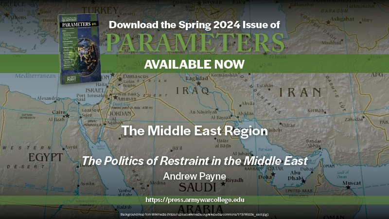How do domestic constraints affect the United States’ ability to pursue a coherent program of restraint in the Middle East? @Andy_J_Payne explores this question through the experience of the Obama administration. press.armywarcollege.edu/parameters/vol…