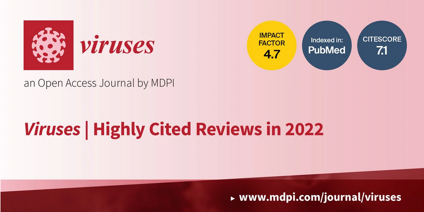 Great news! 📢The 2022 Highly Cited Reviews have just been released online‼️ Dive into the latest insights and discoveries across various fields. Don't miss out on this valuable resource: 👉mdpi.com/journal/Viruse… #ResearchPapers #Reviews #Science
