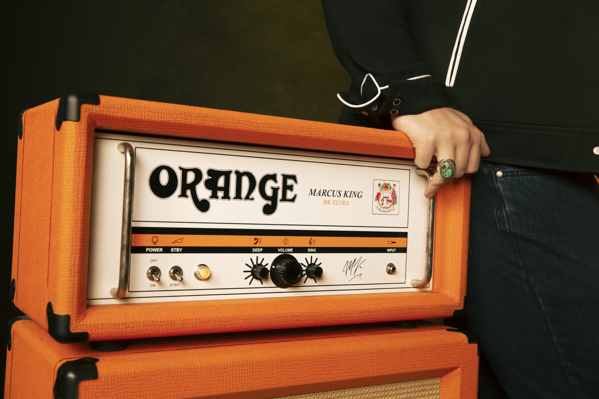 What’s your favorite guitar (or bass) and orange amp pairing? 🍊 #OrangeMKUltra #Orangeamps