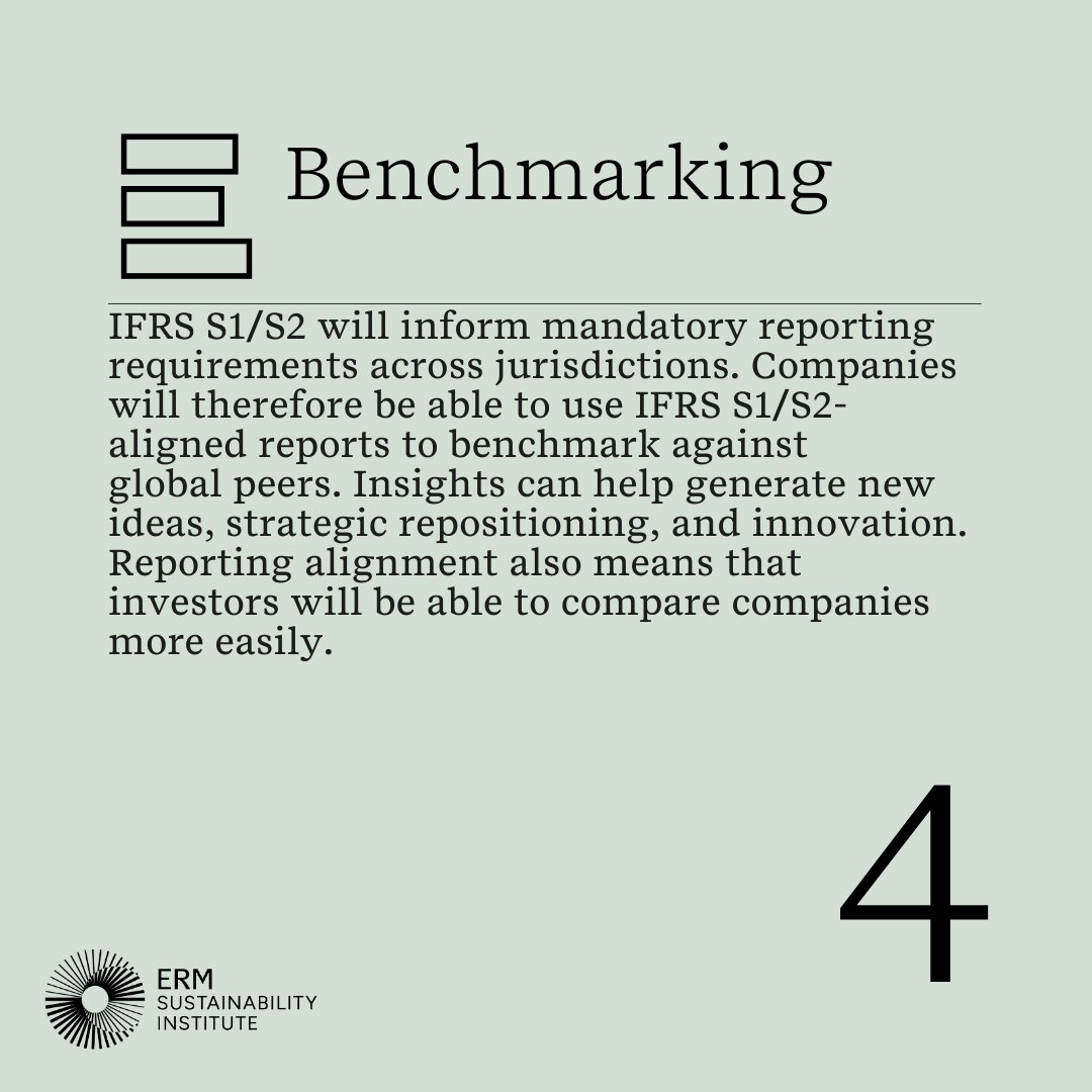 4 benefits of aligning with ISSB: Improving performance and building business value. 🔍 Dig deeper into the topic here: sustainability.com/thinking/issbs…