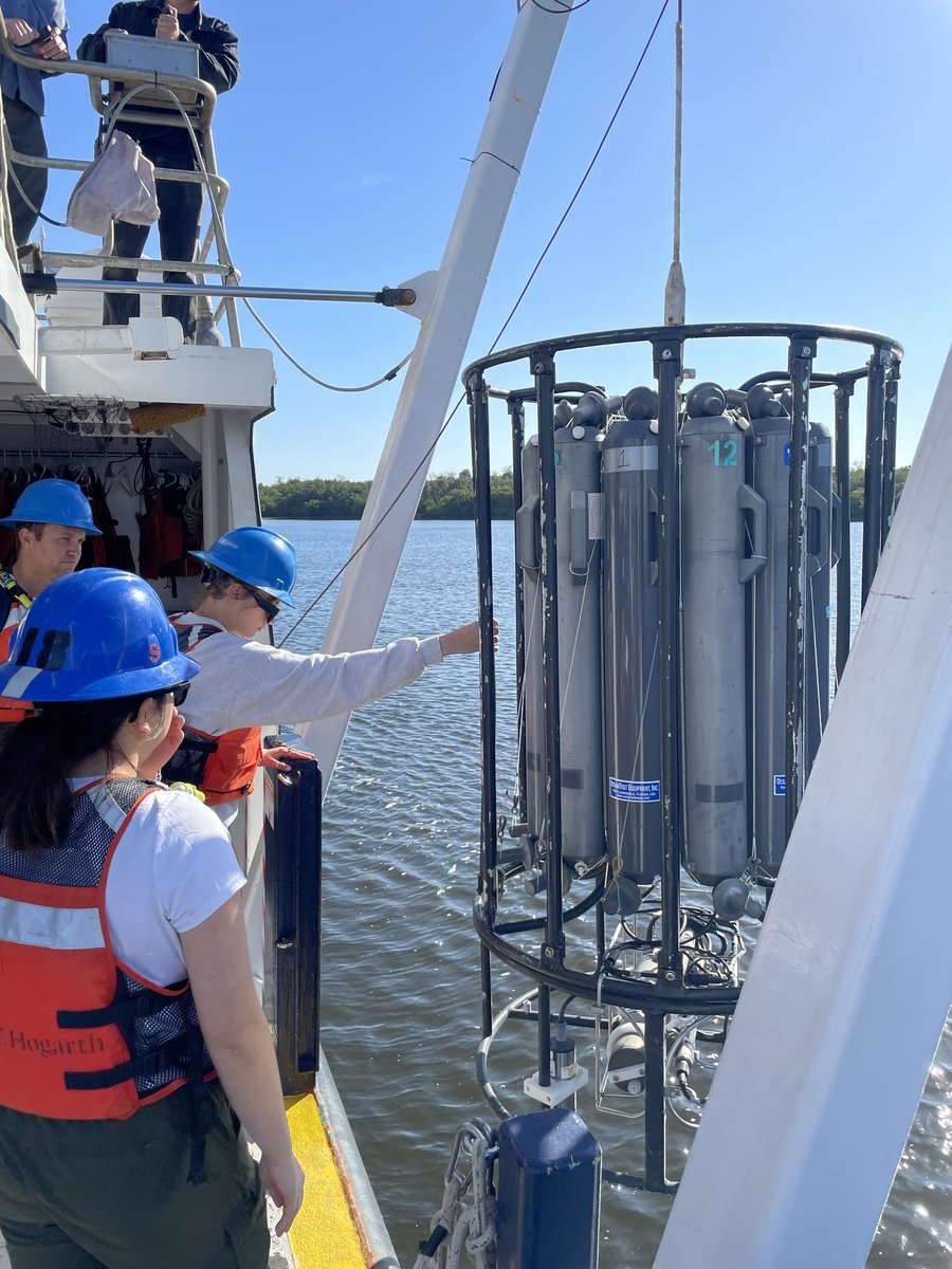 Florida Institute of Oceanography (FIO) (@fio_stpete) on Twitter photo Students from <a href="/eckerdcollege/">Eckerd College</a> are currently working on their research projects after an FIO-sponsored cruise on the R/V Hogarth earlier in the semester where they sampled six stations in Tampa Bay. Stations were situated along a transect of environmental gradient from (1/3) Students from <a href="/eckerdcollege/">Eckerd College</a> are currently working on their research projects after an FIO-sponsored cruise on the R/V Hogarth earlier in the semester where they sampled six stations in Tampa Bay. Stations were situated along a transect of environmental gradient from (1/3)