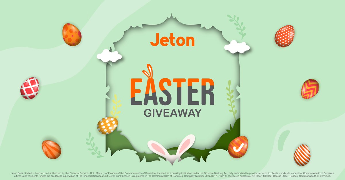 🥚EGG-CITING GIVEAWAY ALERT! 🥚 Hop into the fun and crack the code!🐇✨ Head over to our Instagram account and get a chance to win an egg-stra special €20 Bonus! 🥳🎉 instagram.com/p/C5D6_JKKswy/ Hurry, the hunt is on! 🕒 #eastergiveaway #easterhunt #egghunt #jetonwallet…