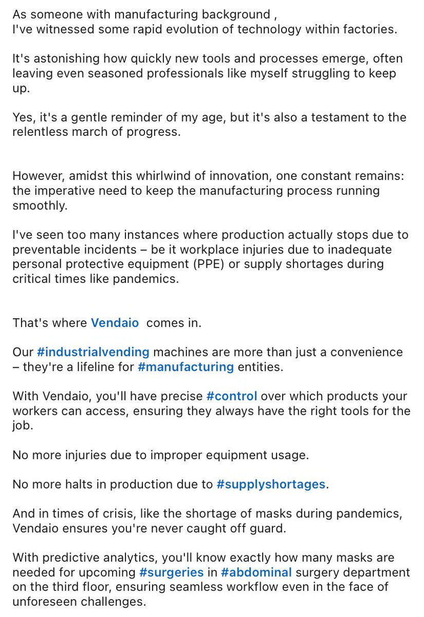 vendaio42019's tweet image. vendaio.com
+385994466269 WhatsApp 

#Manufacturing #IndustrialSafety #FactoryOperations #PPE #SafetyFirst  #SupplyChain #ManufacturingTech #ManufacturingProcess #MedicalSupplies #IndustrialAutomation #InjuryPrevention #HealthcareTech