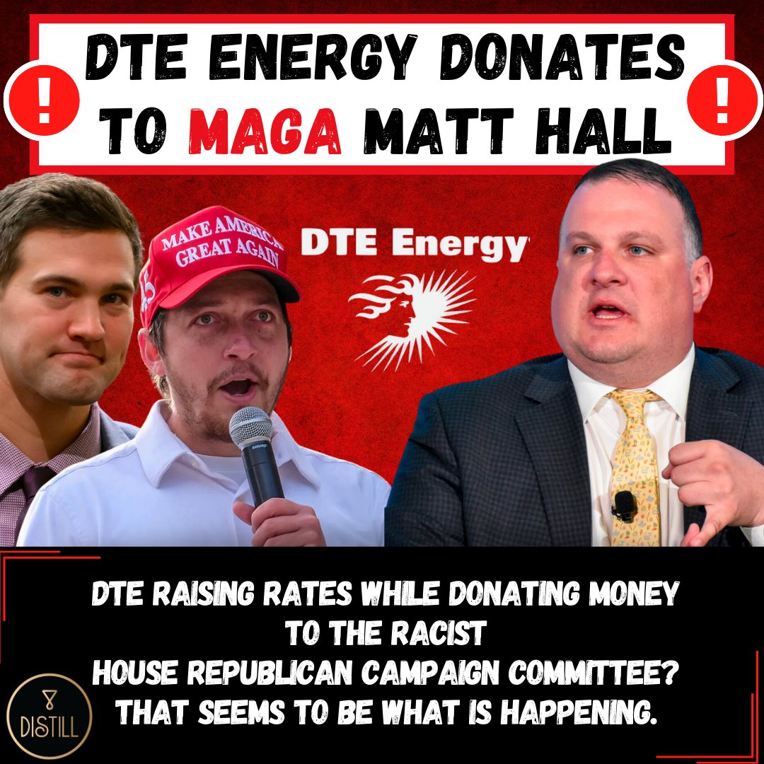 So let's get this straight, @DTE_Energy wants to raise our rates while giving us subpar service AND their PAC donates tens of thousands to the MI House R's who have been embroiled in abuse & racism scandals all year? I'm sure consumers would agree that this is not a great look.