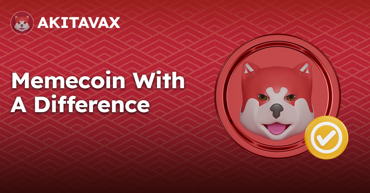 akitavax's tweet photo. Ready for a #Crypto that works as hard as you do? AKITAVAX is all about rewarding our community.

With innovative #Staking and farming, your investment doesn't just grow; it soars🥳🚀

#memecoin #MemeCoinSeason #AvaxGEM  #AVAX https://t.co/NWZ4csHEGK