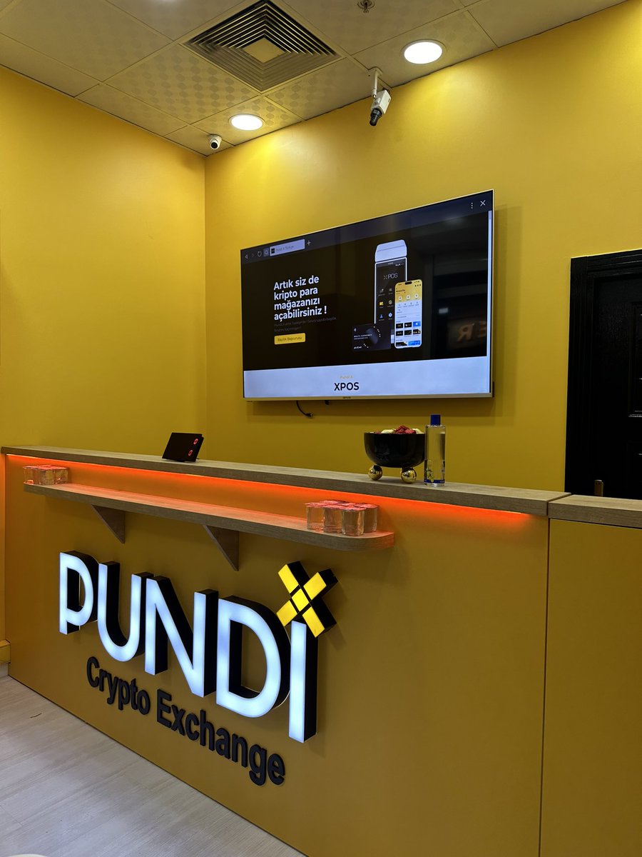 🇹🇷 <a href="/pundixturkiye/">Pundi X Türkiye 🇹🇷</a> opened a new #PUNDIX crypto exchange store at Kuyumcukent shopping mall in Istanbul, housing hundreds of jewellery shops with more than 30,000 visitors daily.

🚀 Exchange Turkish lira to #BTC, <a href="/Paxos/">Paxos</a> #PAXG, <a href="/Tether_to/">Tether</a> #USDT as easy as buying a bottle of water!