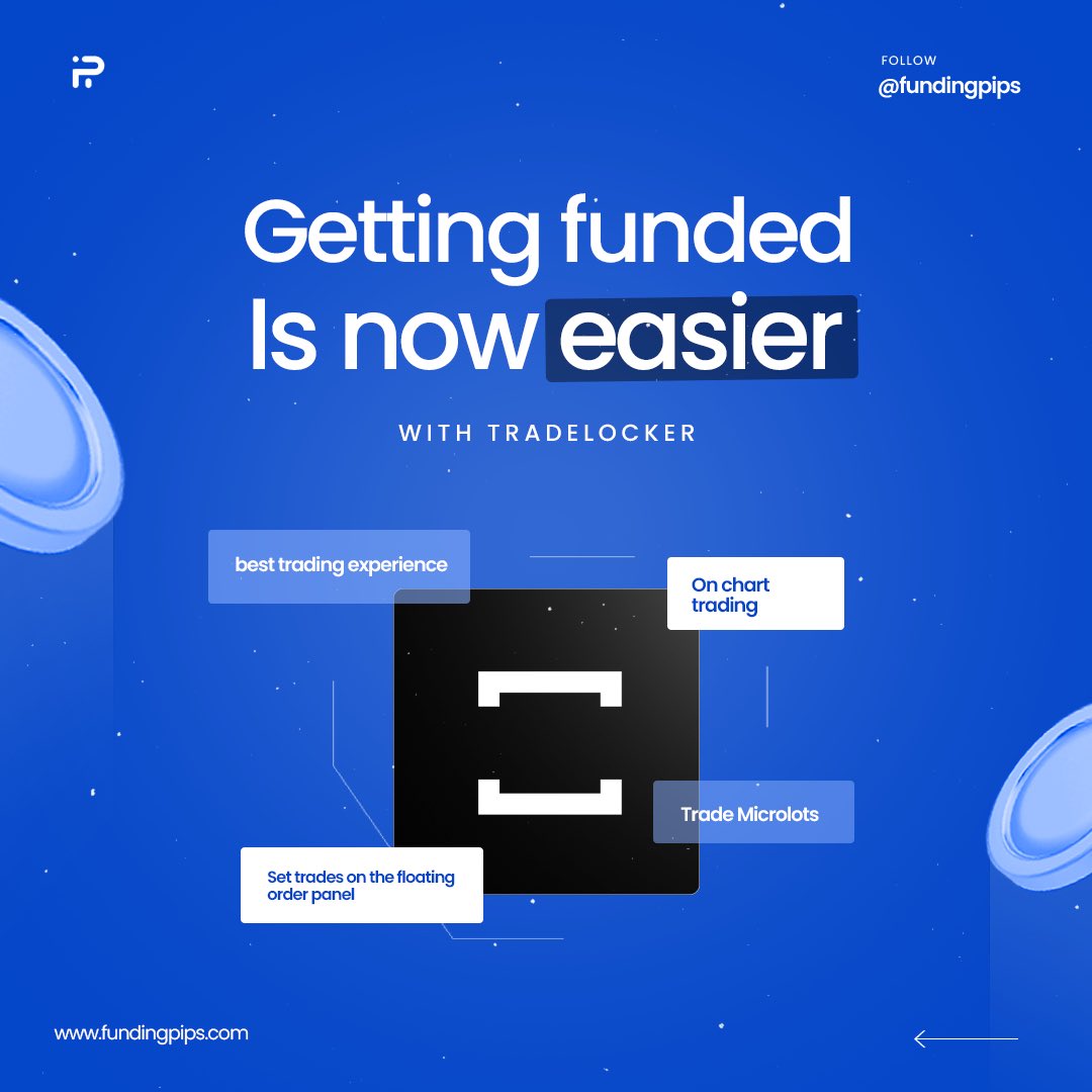 Funding Pips is thrilled to announce the integration of TradeLocker Trading Platform! 

⬇️⬇️⬇️⬇️

#Fundingpips always listens!!
Built By Traders For Trader!

Get Funded Now!
fundingpips.com