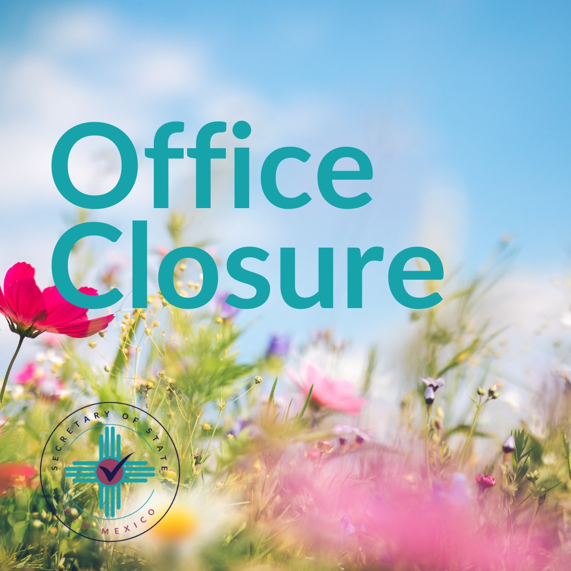NOTICE: Our office will close at noon on Friday, March 29th for seasonal observances.