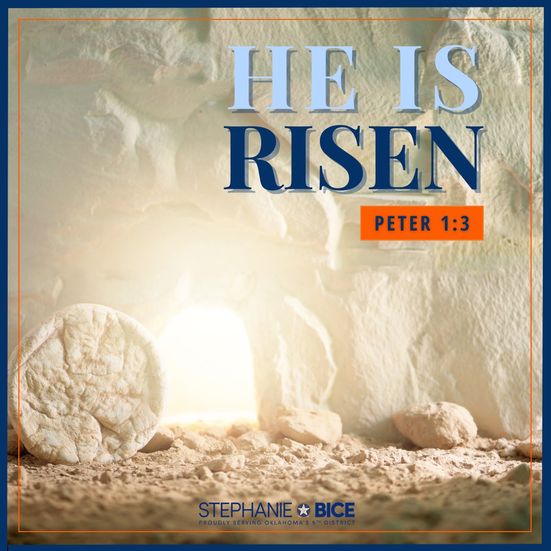 Today, we rejoice for He is Risen! Wishing you and your family a blessed Easter.