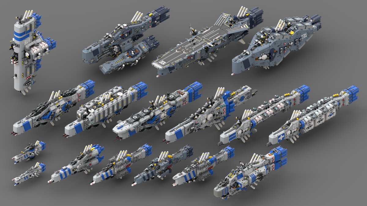 更新合照
#lego #moc #SpaceShip