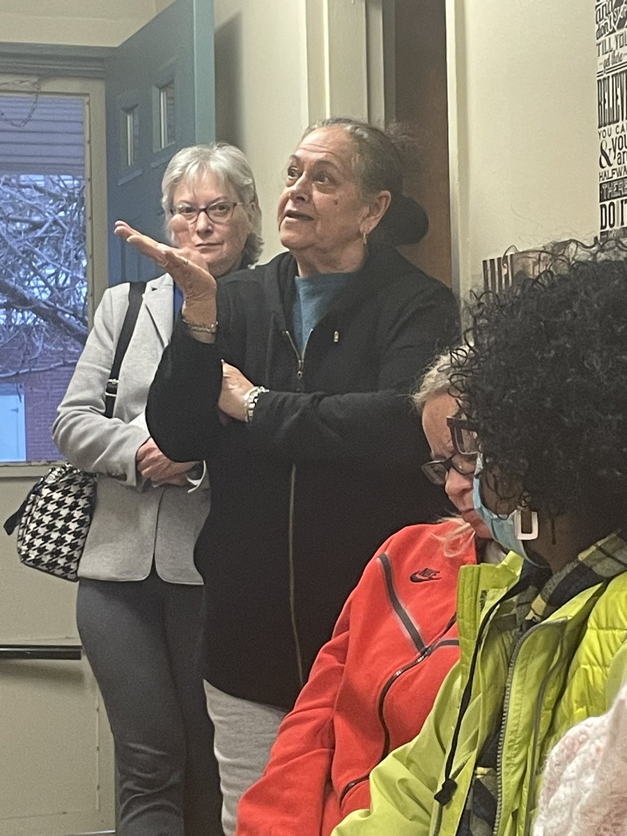 A big crowd last night of my neighbors at the Fairmount Housing Development tenants meeting with BHA Administrator @KenzieBok. We had a thoughtful discussion on neighborhood issues and the Housing Bond Bill. Got to hear firsthand about issue important to Fairmount.