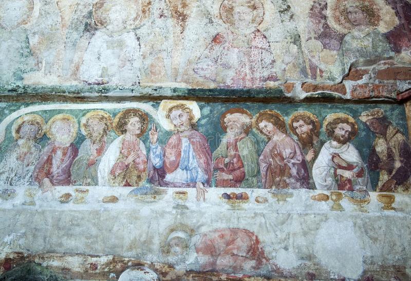 LAST SUPPER Fresco in Malbork, Poland (13th century) @Anna_M_Anders @polandww2 @PolishIICorps @mlawrencellc @britishpoles @polskieserce @pattif21 @3AcornNuts @TomIarocci @JacekWojciecho4 @riley1535 @PolishHistory_ @CarmelLizzy @alihedez