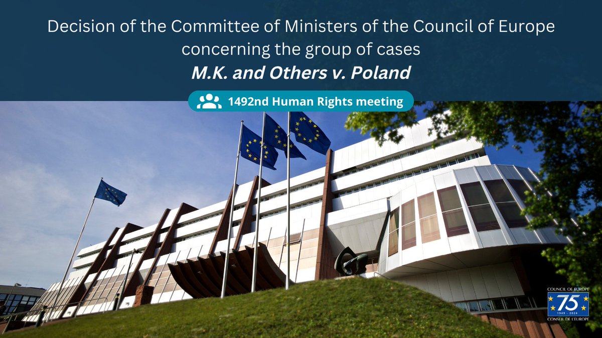 🇵🇱 #asylum and collective #expulsions @coe ministers request more information on declaration form used at borders, statistics, & application of power to leave unexamined requests for international protection by foreigners irregularly entering territory ➡️go.coe.int/uZbGc