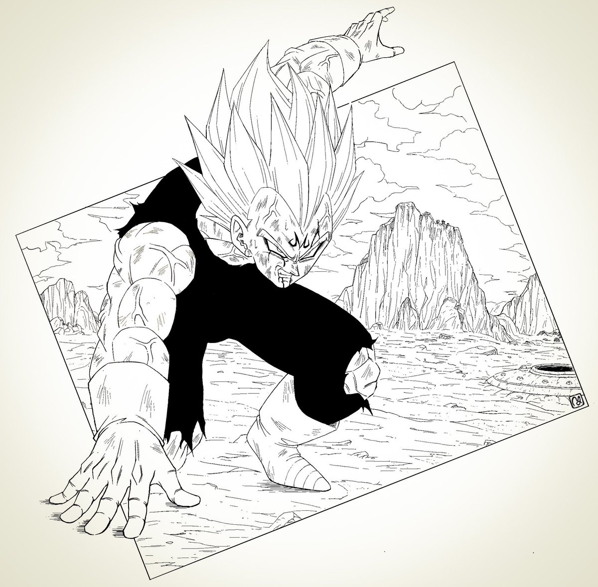 魔人べジータ #ドラゴンボール #DragonBall