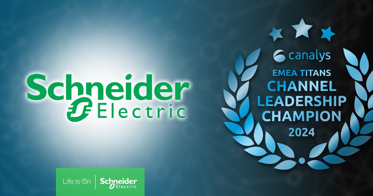 SchneiderAUT's tweet image. Schneider Electric ist Vendor Champion EMEA – als einer von nur neun Anbietern! Zum fünften Mal in Folge wurden wir mit dem Champion-Status in der @Canalys Titans Channel Leadership Matrix ausgezeichnet. Die Details 👉 spr.ly/6019ZPfSN #ITChannel #Datacenter #ITSolution