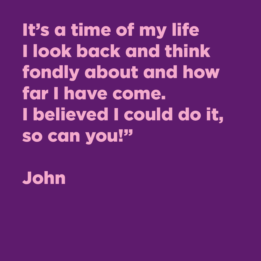 changegrowlive's tweet photo. "Recovery isn’t easy by any means, but I found that I was integrating into a culture that provides a positive platform for self-belief."

In this week’s #BelieveInPeople story John explains how volunteer training helped his recovery.

Read his full story:

https://t.co/d9r8eNKVOU https://t.co/IVd31r2Cye