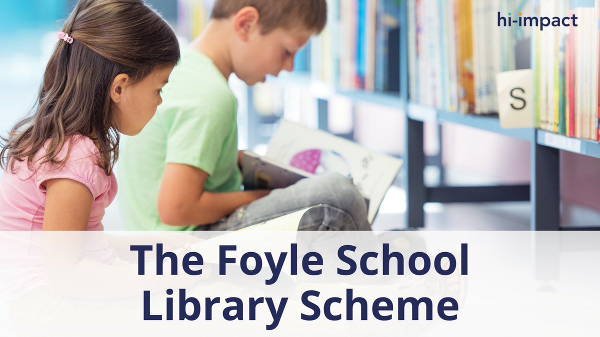 Funding for your #SchoolLibrary! 📚 The Foyle Foundation offers grants (£2k-£10k) to enhance provisions. Open to primary schools, SEN schools, & secondary schools needing resources for catch-up or transition programs. Find out more: eu1.hubs.ly/H08lhZx0 #EducationGrants