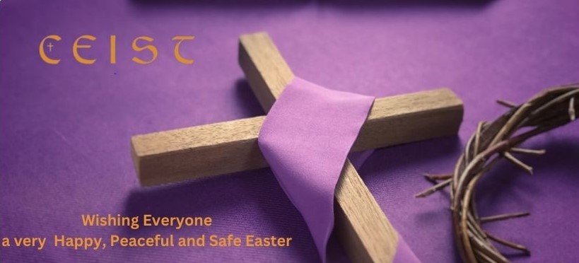 As our Lenten season draws to an end we would like to take this opportunity to wish everyone in our CEIST community a very happy, peaceful and safe Easter weekend. Beannachtaí na Cásca a ghuí ar gach dhuine. #EasterWeekend