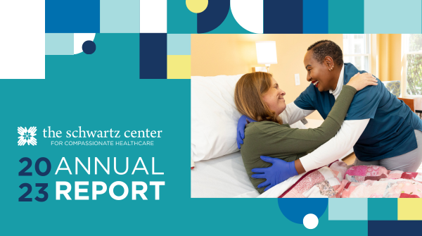 Thank you for being part of our movement to put compassion at the heart of healthcare. Learn more about the progress we made together at theschwartzcenter.org/2023