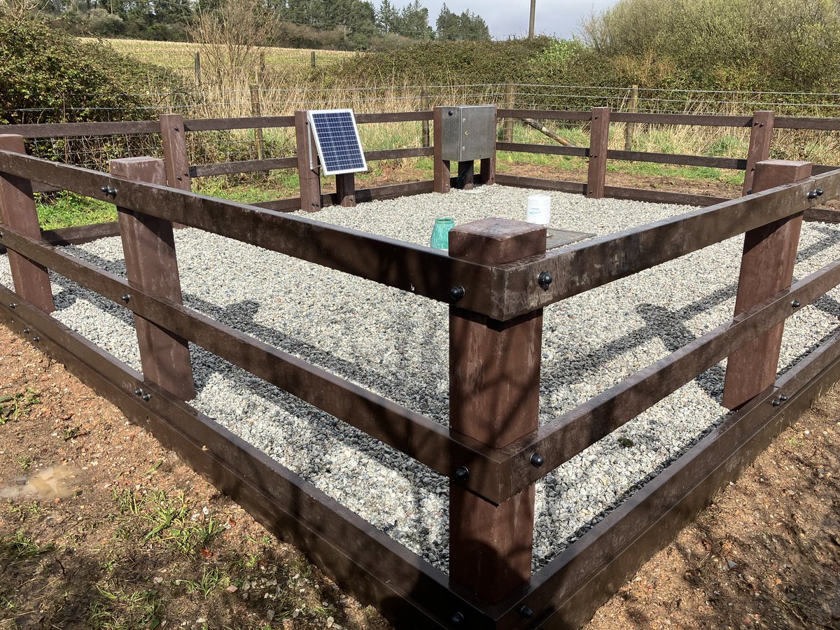 It’s a wrap for Easter. And what egg-collect work by <a href="/DCfieldteamsEA/">Field Operations EA</a> who have now completed the overhaul of Trewoon raingauge

Improved resilience and operator safety will see this one match fit for years to come

A well earned break for those on site who made it all happen
