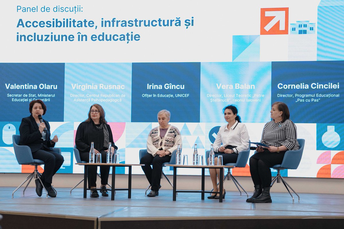 The emphasis on #inclusion and #diversity in schools is not just a passing trend but a fundamental aspect of preparing students for success in the 21st century. Reimagining education #foreverychild together with @EUinMoldova & @UNDPMoldova.