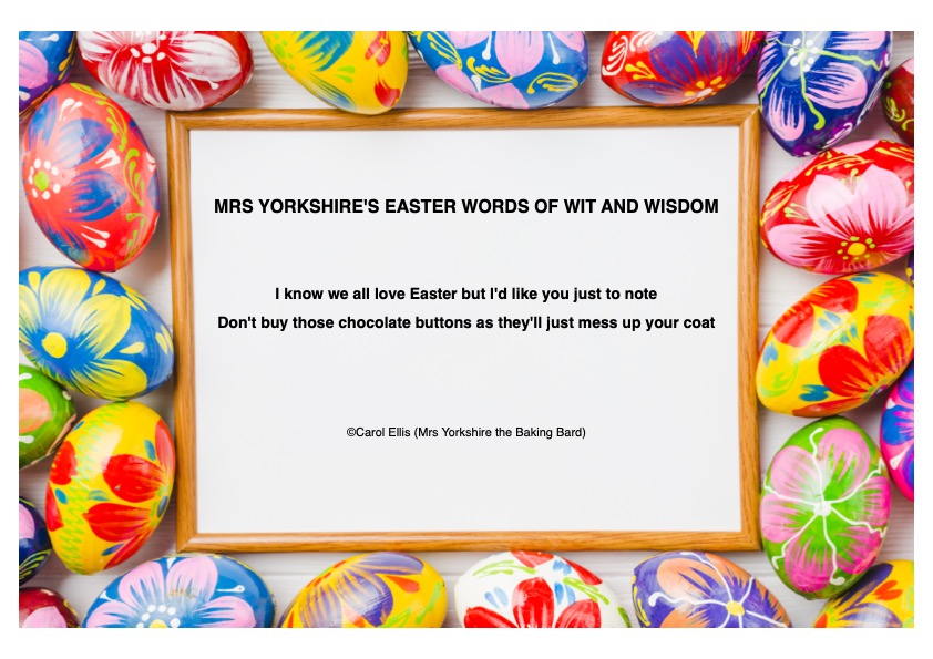 🤣🤣🤣🍫🧥 #easter #MaundyThursday #eastereggs #chocolate #chocolatebuttons #poetry #poetrylovers #poetrychallenge #poetic #poet #poets #poem #PoemADay #POEMS #Writer #writers #writerscommunity #writersoftwitter #puns #rhymes #wordsmith #wordplay