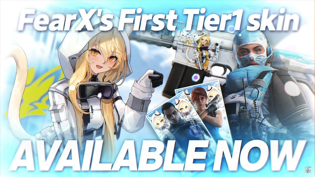 🔥4x FearX r6s Skin Bundle Giveaway 🔥

1. Retweet and ❤️ this post
2. Follow @FearX_R6 and <a href="/RINechan9/">RIN</a>

1.このツイートをRTといいねして
2.@FearX_R6と<a href="/RINechan9/">RIN</a>をフォローしたら完了(4名)

Pick on 04/06