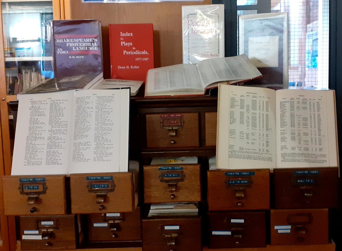 carlosindex's tweet image. Happy National Indexing Day #IndexDay A display of indexes and indexing practices in the library collection @CSSDLondon where this proud indexer @indexers is also a proud librarian. Exciting to teach the pleasure of using indexes as critical thinking and scholarly practice.