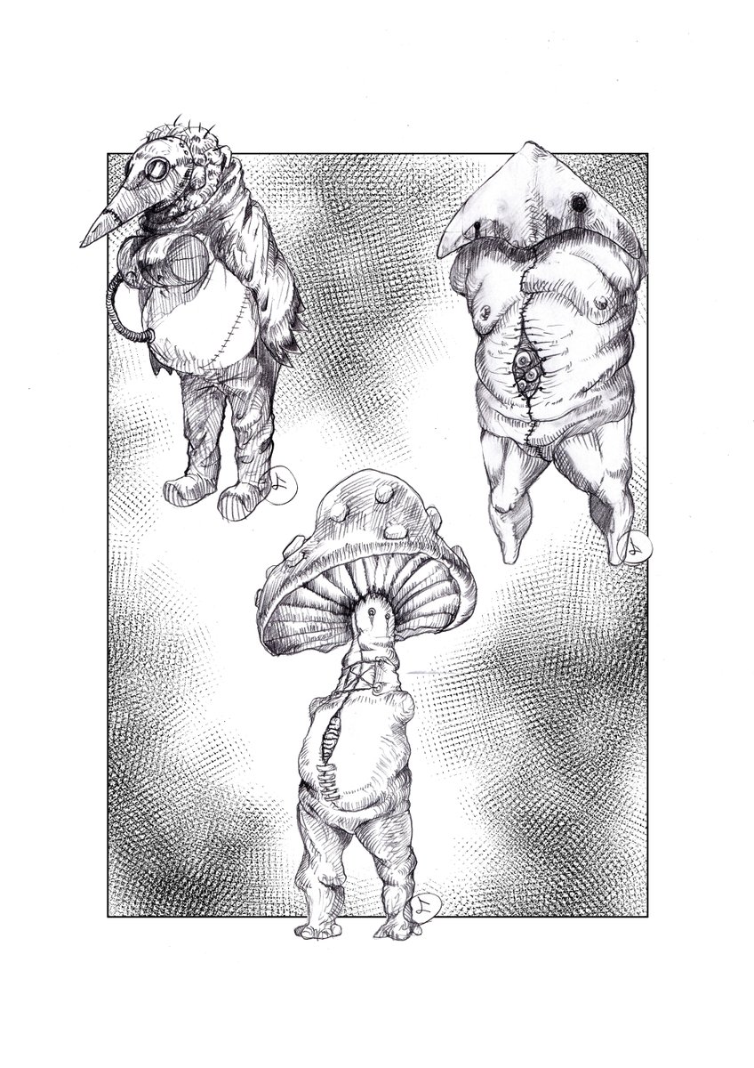 難治性悪性リンパ腫で死にかけたオタクが寛解するまでの漫画、なんだけど治療体験のネタは本編版に取っておくので、ほぼ、ただのエッセイです。イラスト描いたよ他。3/3 #悪性リンパ腫 #漫画が読めるハッシュタグ #悪性リンパ腫のオタクシリーズ #イラスト #ホラー漫画