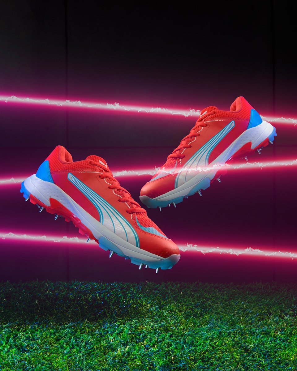 Lightning strikes twice ⚡️⚡️ Introducing our all-new PUMA Cricket Spikes for the season, now available at app.puma.com/CricRubberShoes , app.puma.com/CricketSpike, App & Stores. #PUMA